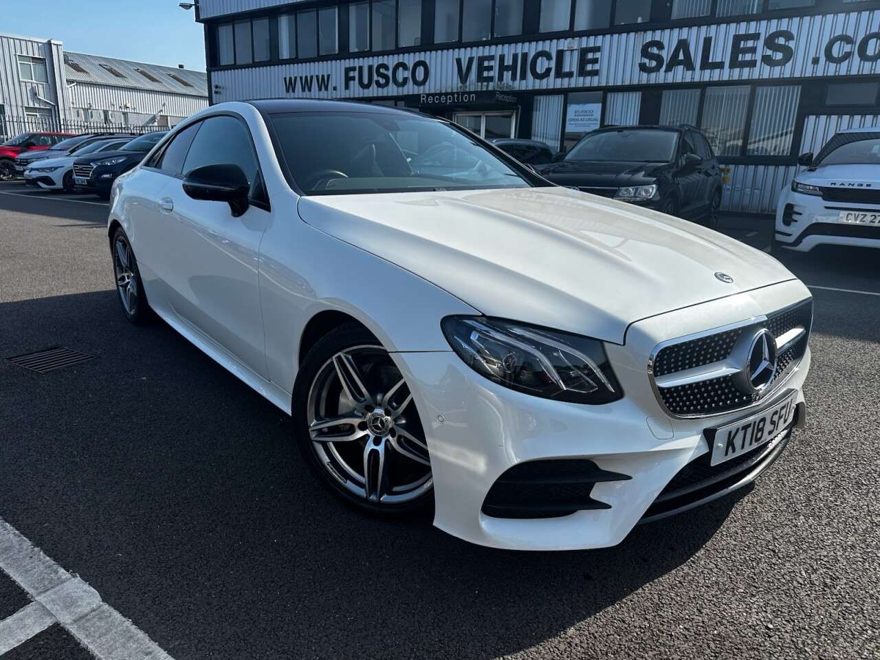 A 2018 MERCEDES-BENZ E-CLASS 2.0 E220d AMG Line Coupe 2dr Diesel G-Tronic+ Euro 6 (s/s) (194 ps) ALCANTA A 2018 MERCEDES-BENZ E-CLASS 2.0 E220d AMG Line Coupe 2dr Diesel G-Tronic+ Euro 6 (s/s) (194 ps) ALCANTA