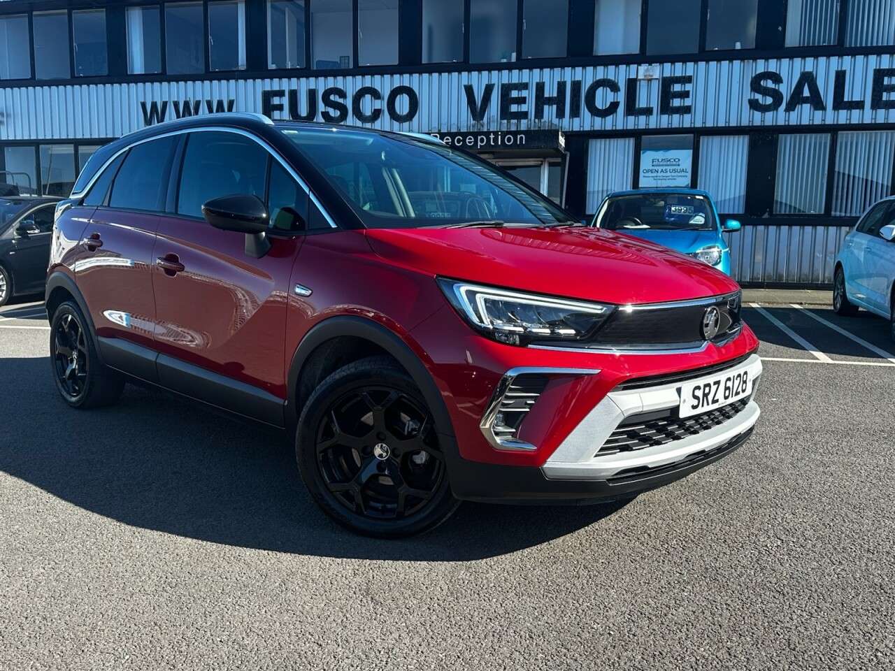 A 2021 VAUXHALL CROSSLAND 1.2 Turbo SRi Nav SUV 5dr Petrol Manual Euro 6 (s/s) (130 ps) SAT NAV, BLUE A 2021 VAUXHALL CROSSLAND 1.2 Turbo SRi Nav SUV 5dr Petrol Manual Euro 6 (s/s) (130 ps) SAT NAV, BLUE