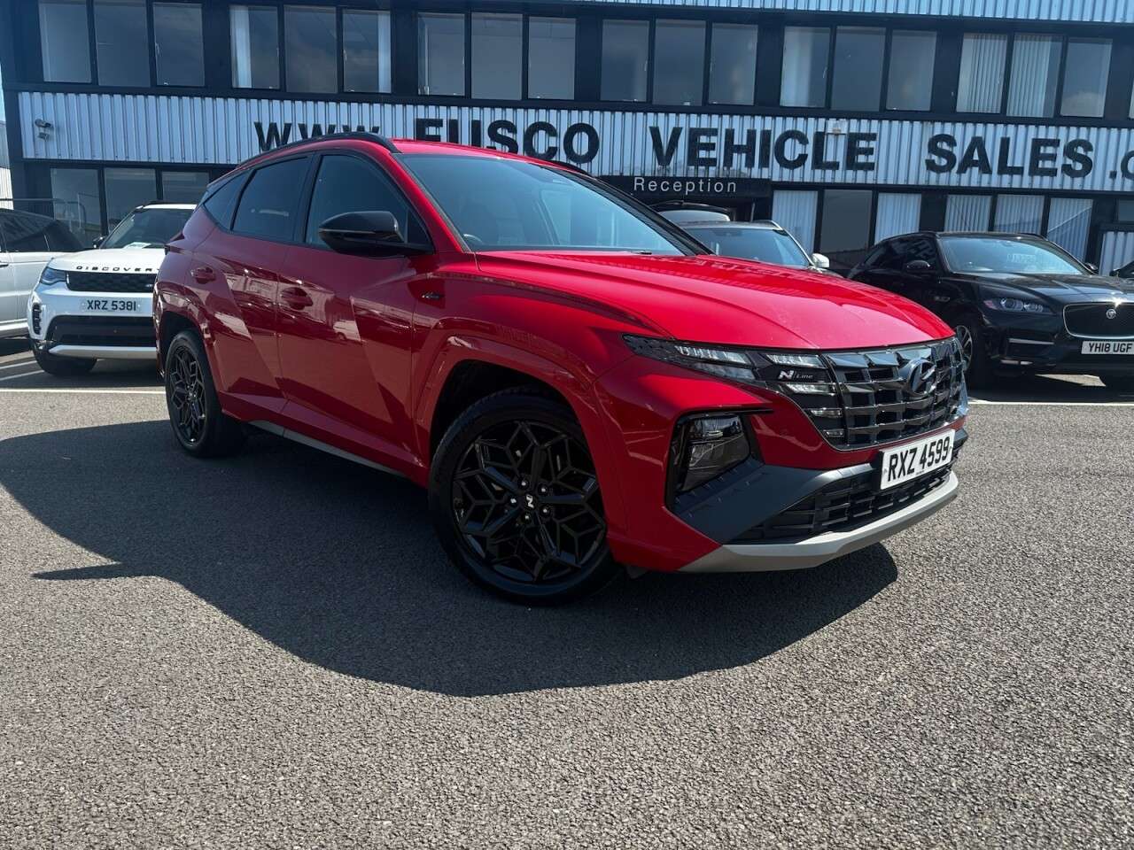 A 2022 HYUNDAI TUCSON 1.6 h T-GDi N Line SUV 5dr Petrol Hybrid Auto Euro 6 (s/s) (230 ps) REVERSI A 2022 HYUNDAI TUCSON 1.6 h T-GDi N Line SUV 5dr Petrol Hybrid Auto Euro 6 (s/s) (230 ps) REVERSI