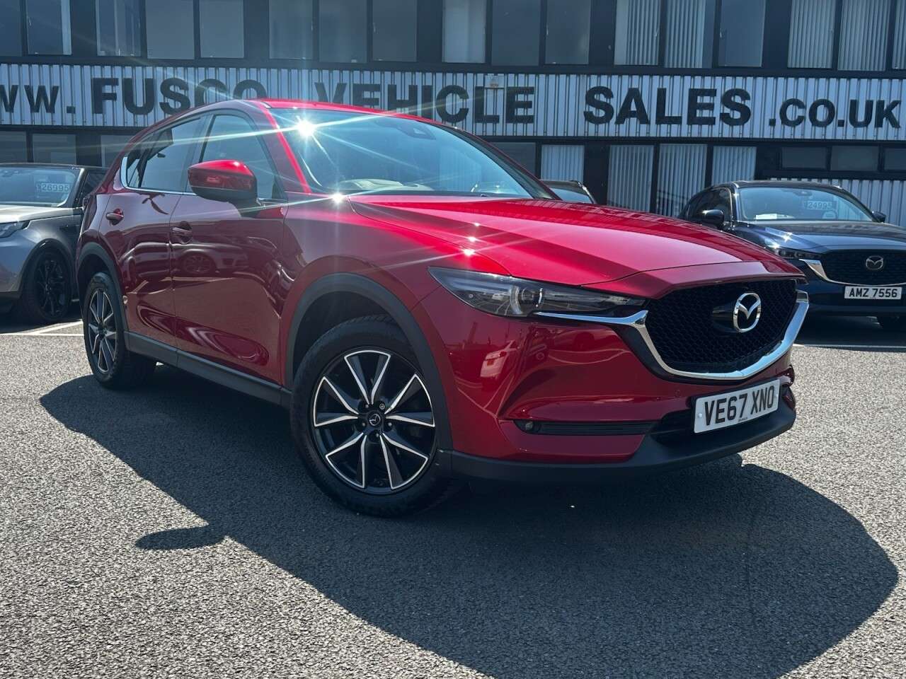 A 2018 MAZDA CX-5 2.2 SKYACTIV-D Sport Nav SUV 5dr Diesel Auto Euro 6 (s/s) (150 ps) A 2018 MAZDA CX-5 2.2 SKYACTIV-D Sport Nav SUV 5dr Diesel Auto Euro 6 (s/s) (150 ps)