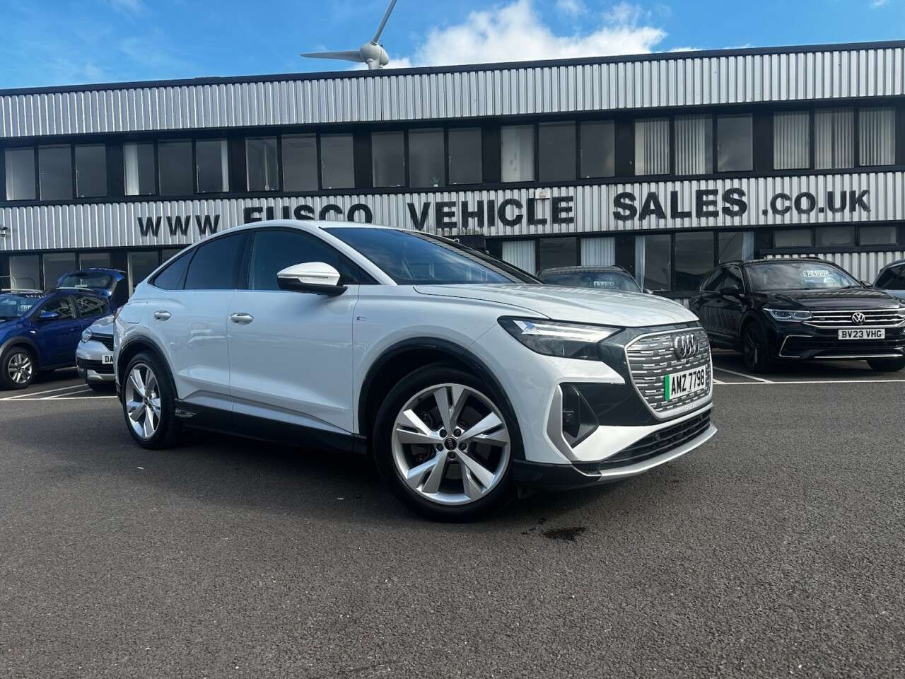 A 2023 AUDI Q4 E-TRON 40 S line Sportback 5dr Electric Auto 82kWh (204 ps) A 2023 AUDI Q4 E-TRON 40 S line Sportback 5dr Electric Auto 82kWh (204 ps)