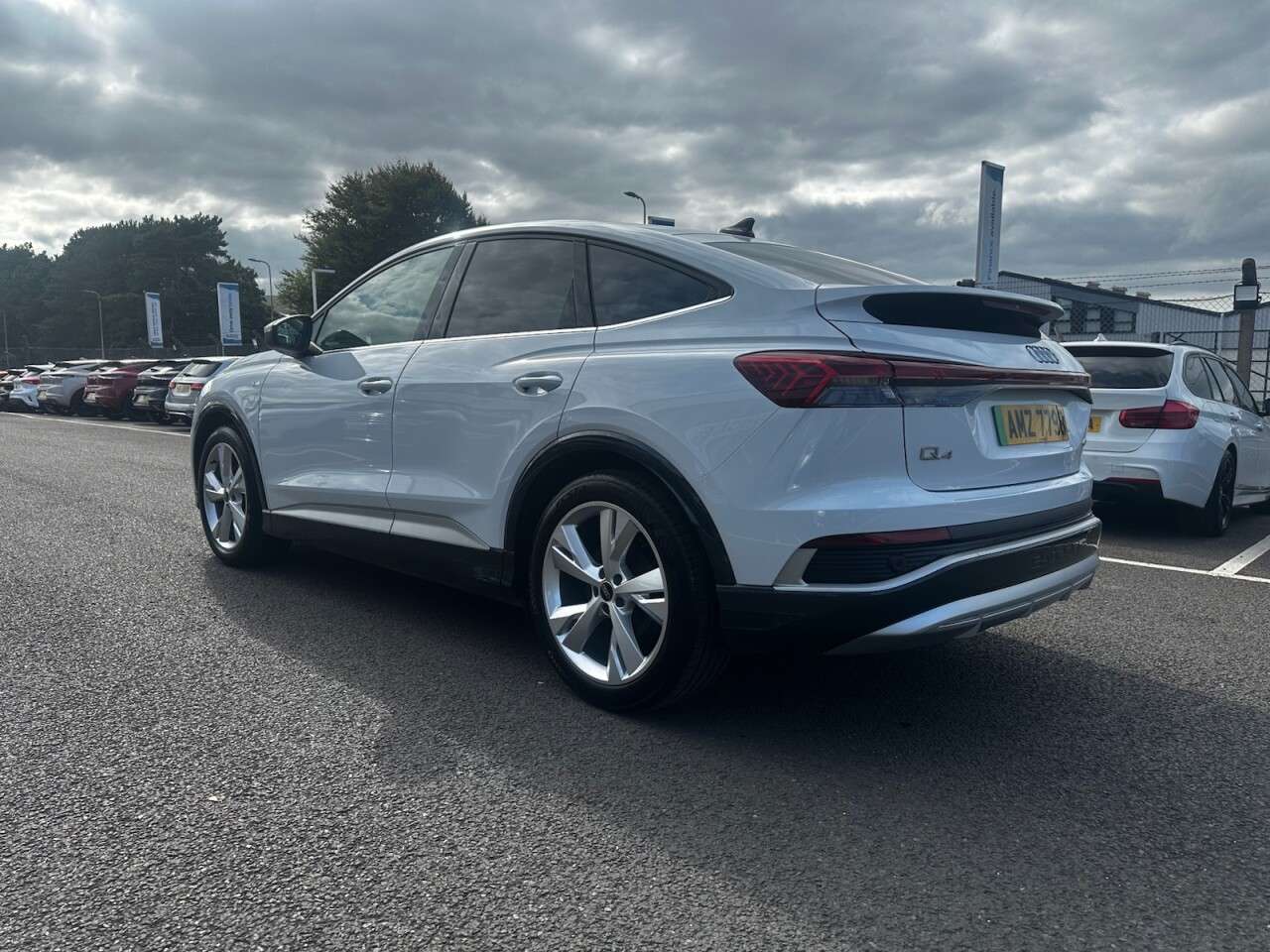 A 2023 AUDI Q4 E-TRON 40 S line Sportback 5dr Electric Auto 82kWh (204 ps) A 2023 AUDI Q4 E-TRON 40 S line Sportback 5dr Electric Auto 82kWh (204 ps)