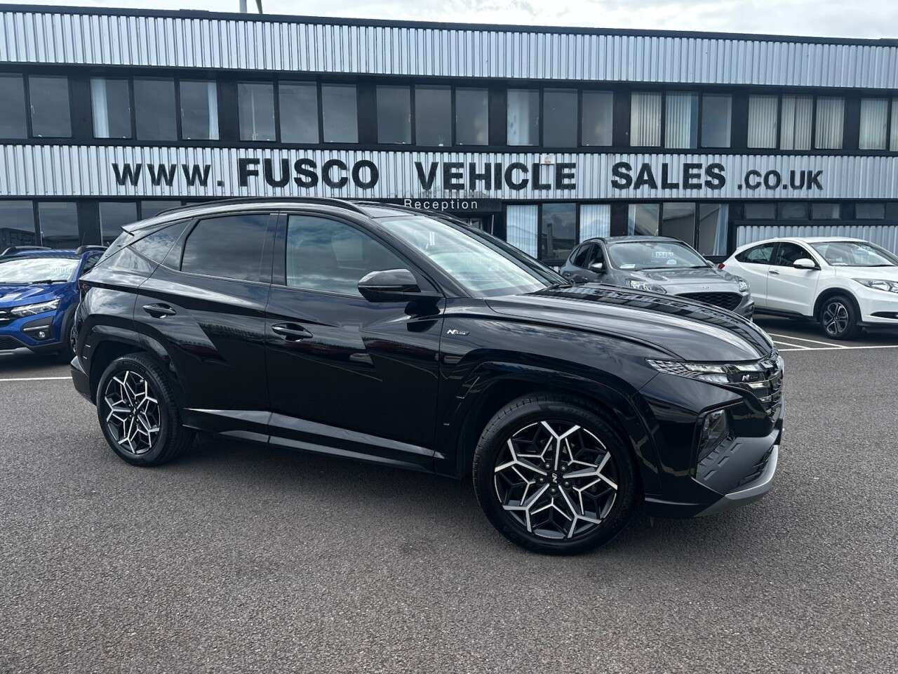 A 2023 HYUNDAI TUCSON 1.6 h T-GDi N Line SUV 5dr Petrol Hybrid Auto Euro 6 (s/s) (230 ps) GOOD SE A 2023 HYUNDAI TUCSON 1.6 h T-GDi N Line SUV 5dr Petrol Hybrid Auto Euro 6 (s/s) (230 ps) GOOD SE