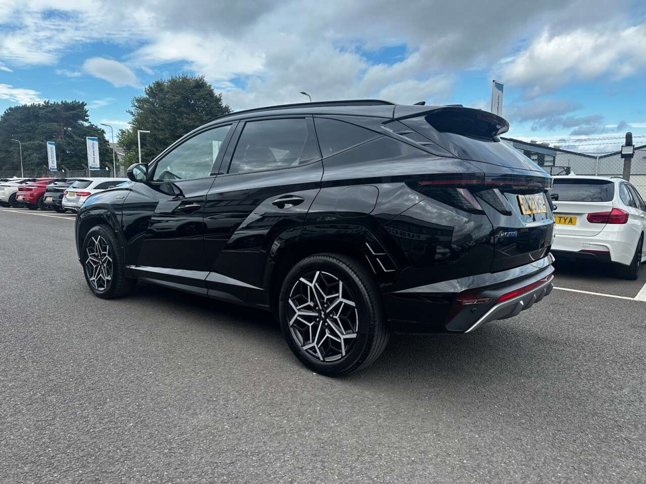 A 2023 HYUNDAI TUCSON 1.6 h T-GDi N Line SUV 5dr Petrol Hybrid Auto Euro 6 (s/s) (230 ps) GOOD SE A 2023 HYUNDAI TUCSON 1.6 h T-GDi N Line SUV 5dr Petrol Hybrid Auto Euro 6 (s/s) (230 ps) GOOD SE