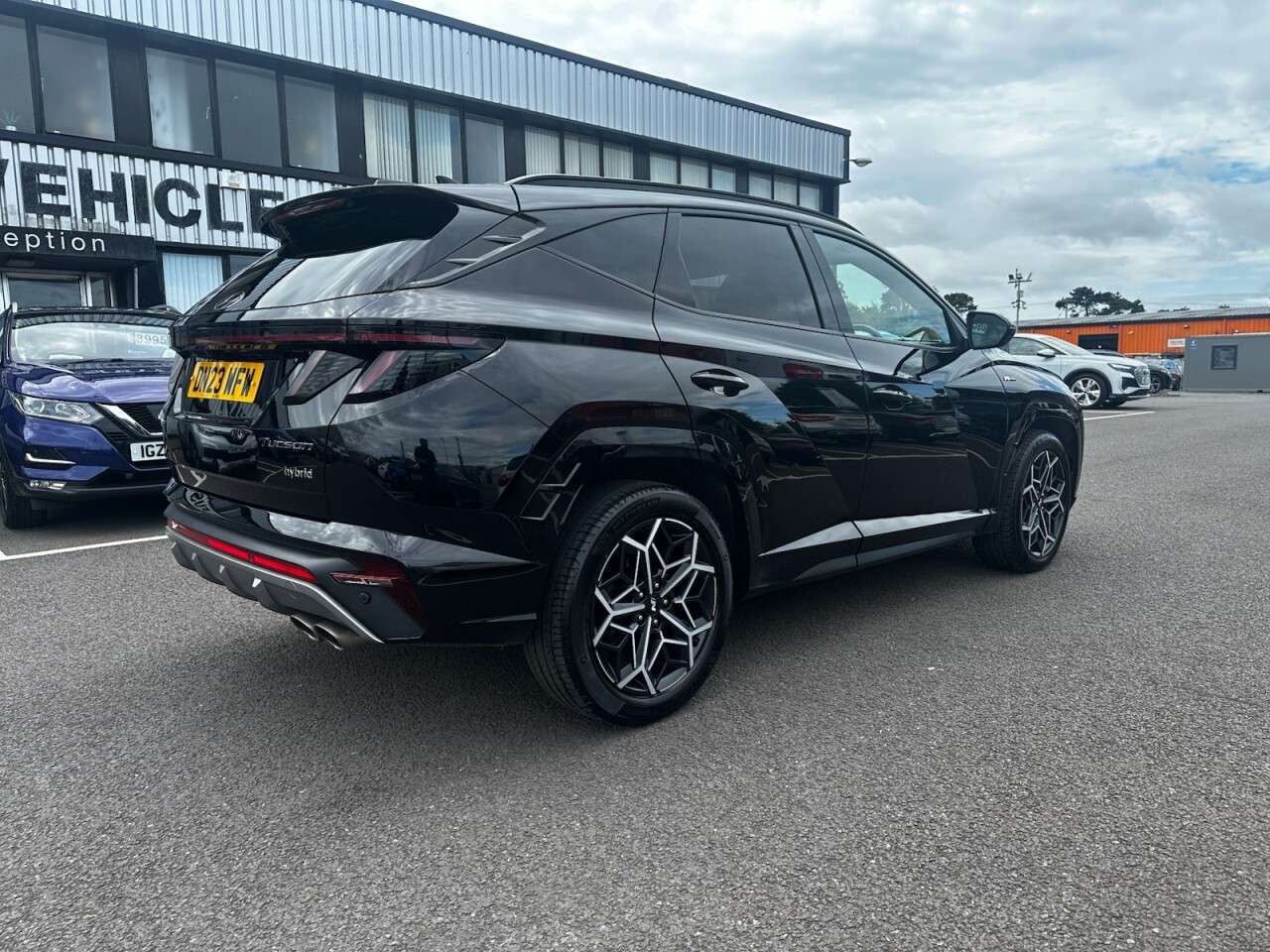 A 2023 HYUNDAI TUCSON 1.6 h T-GDi N Line SUV 5dr Petrol Hybrid Auto Euro 6 (s/s) (230 ps) GOOD SE A 2023 HYUNDAI TUCSON 1.6 h T-GDi N Line SUV 5dr Petrol Hybrid Auto Euro 6 (s/s) (230 ps) GOOD SE