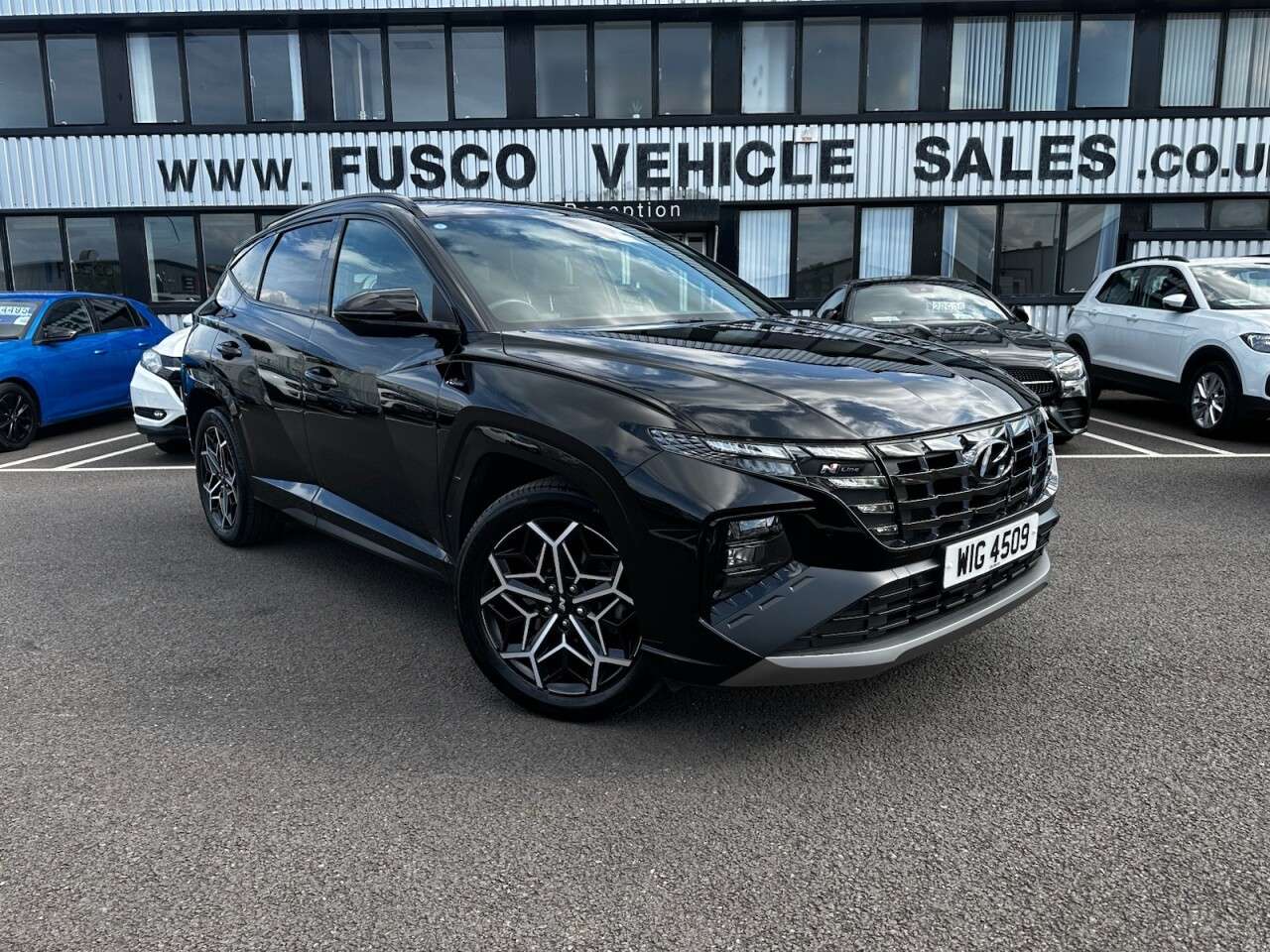 A 2022 HYUNDAI TUCSON 1.6 h T-GDi N Line SUV 5dr Petrol Hybrid Auto Euro 6 (s/s) (230 ps) GOOD SE A 2022 HYUNDAI TUCSON 1.6 h T-GDi N Line SUV 5dr Petrol Hybrid Auto Euro 6 (s/s) (230 ps) GOOD SE