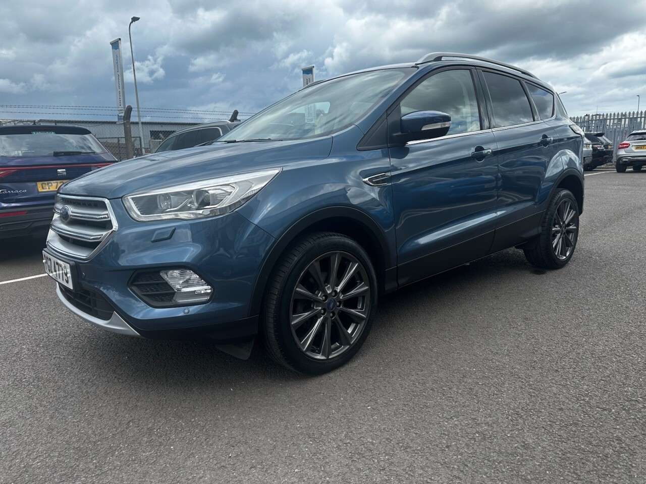 A 2019 FORD KUGA 1.5T EcoBoost Titanium X Edition SUV 5dr Petrol Manual Euro 6 (s/s) (150 ps A 2019 FORD KUGA 1.5T EcoBoost Titanium X Edition SUV 5dr Petrol Manual Euro 6 (s/s) (150 ps