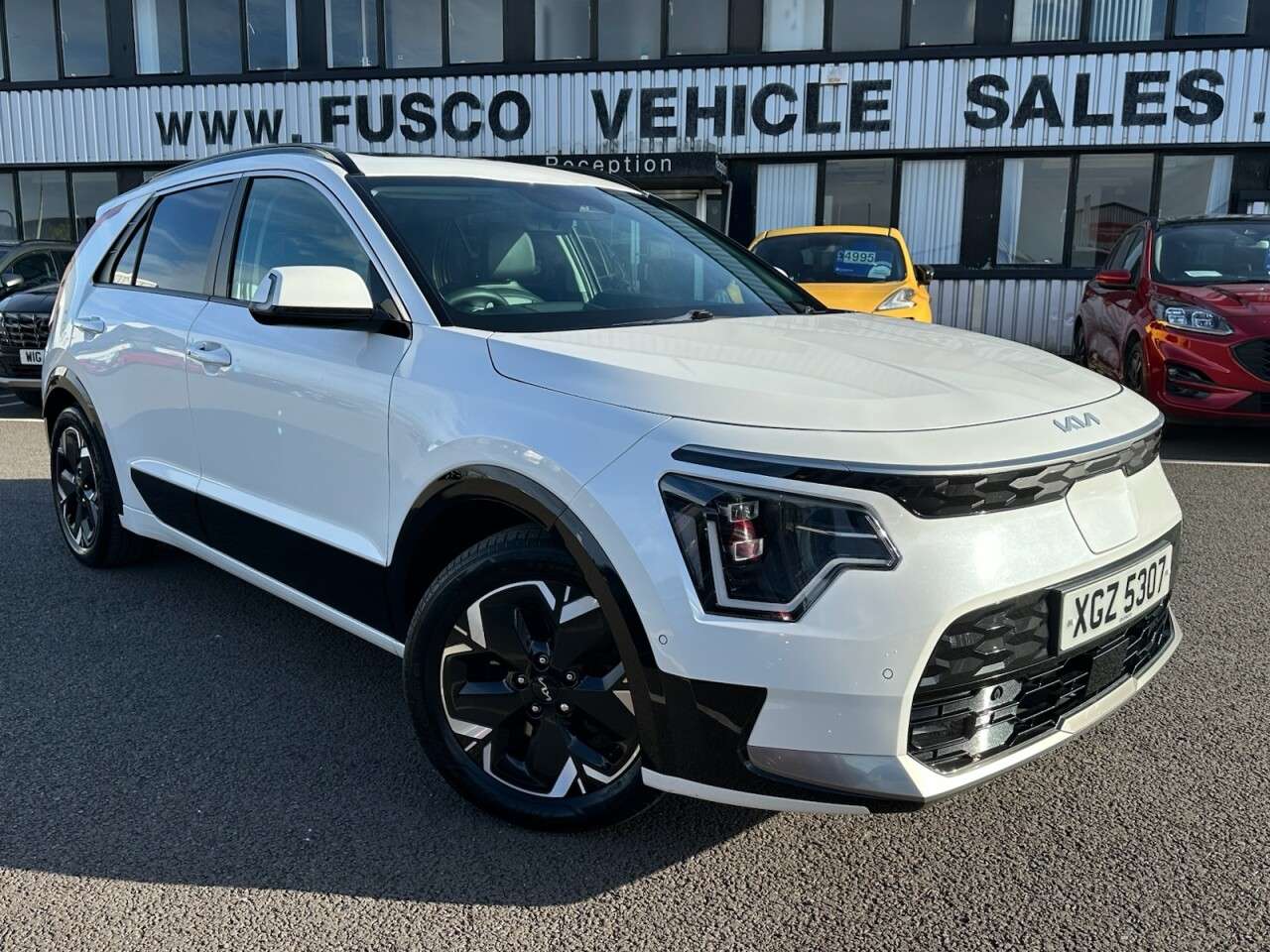 A 2022 KIA NIRO 64.8kWh 4 SUV 5dr Electric Auto (201 bhp) REVERSING CAMERA, CARPLAY A 2022 KIA NIRO 64.8kWh 4 SUV 5dr Electric Auto (201 bhp) REVERSING CAMERA, CARPLAY