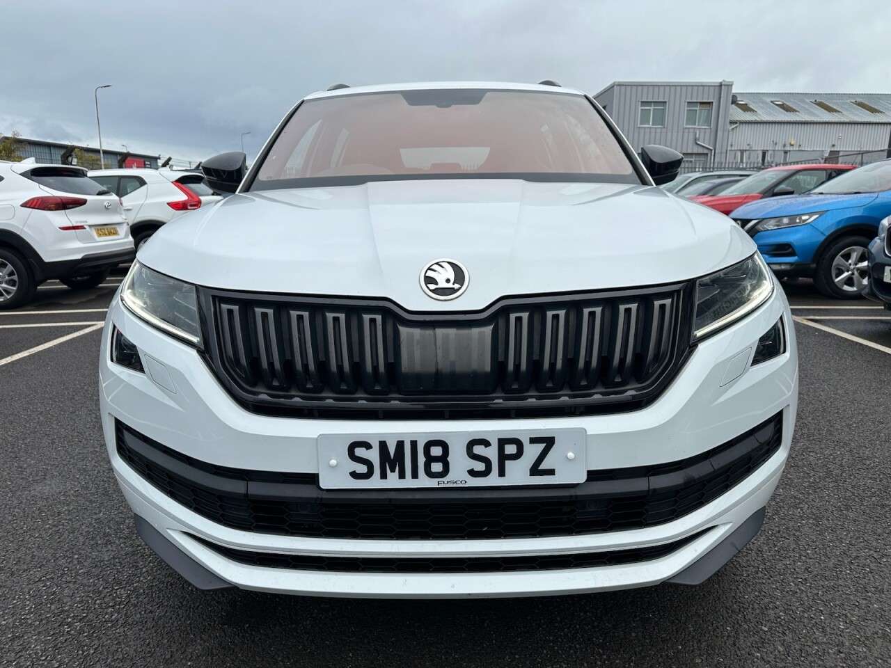 A 2018 SKODA KODIAQ 2.0 TDI SportLine SUV 5dr Diesel DSG 4WD Euro 6 (s/s) (7 Seat) (190 ps) A 2018 SKODA KODIAQ 2.0 TDI SportLine SUV 5dr Diesel DSG 4WD Euro 6 (s/s) (7 Seat) (190 ps)