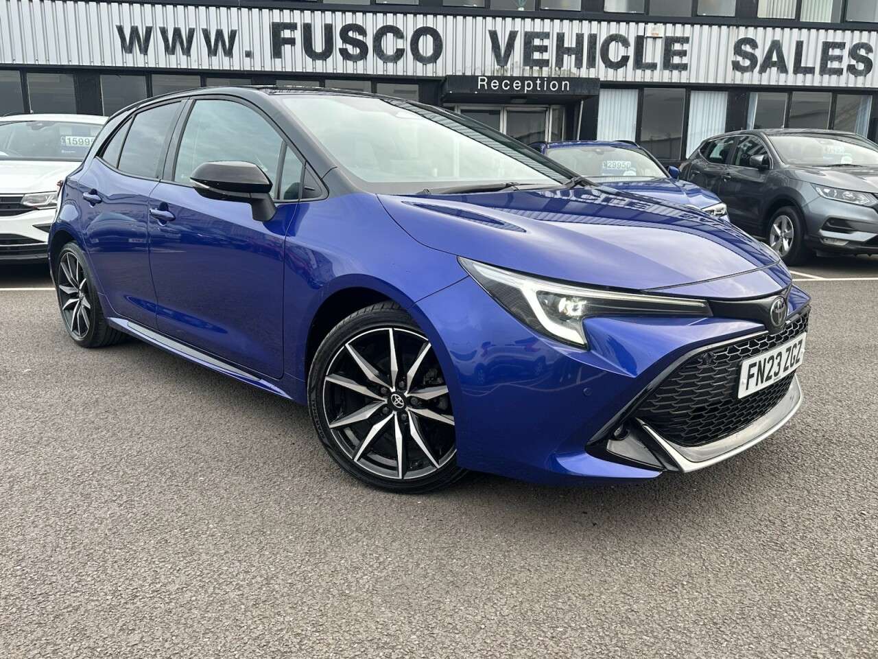 A 2023 TOYOTA COROLLA 1.8 VVT-h GR SPORT Hatchback 5dr Petrol Hybrid CVT Euro 6 (s/s) (140 ps) A 2023 TOYOTA COROLLA 1.8 VVT-h GR SPORT Hatchback 5dr Petrol Hybrid CVT Euro 6 (s/s) (140 ps)