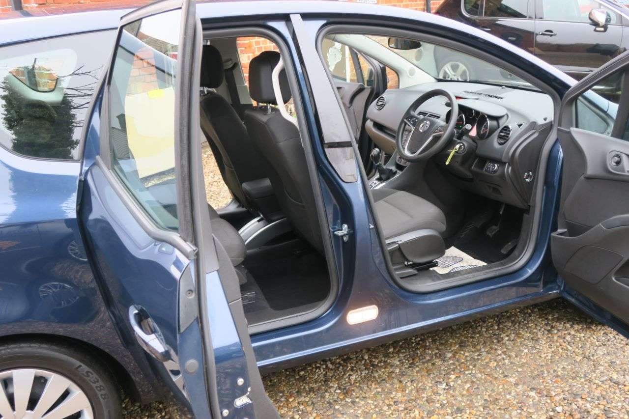2012 VAUXHALL MERIVA 2012 VAUXHALL MERIVA
