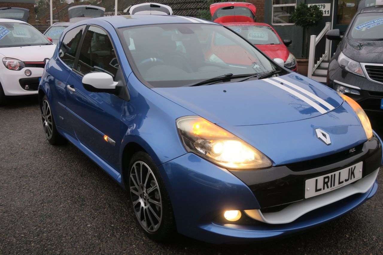 A 2011 RENAULT CLIO 2.0 Gordini Hatchback 3dr Petrol Manual Euro 5 (200 ps)Ltd Edition , SERVIC A 2011 RENAULT CLIO 2.0 Gordini Hatchback 3dr Petrol Manual Euro 5 (200 ps)Ltd Edition , SERVIC