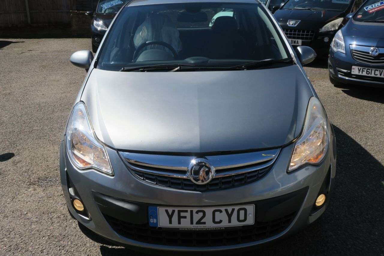 2012 VAUXHALL CORSA 2012 VAUXHALL CORSA