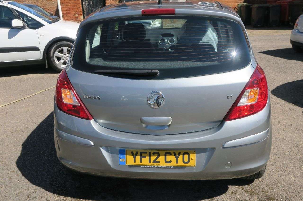 2012 VAUXHALL CORSA 2012 VAUXHALL CORSA