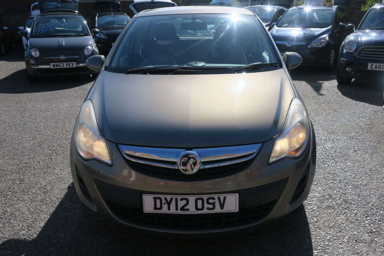 2012 VAUXHALL CORSA 2012 VAUXHALL CORSA