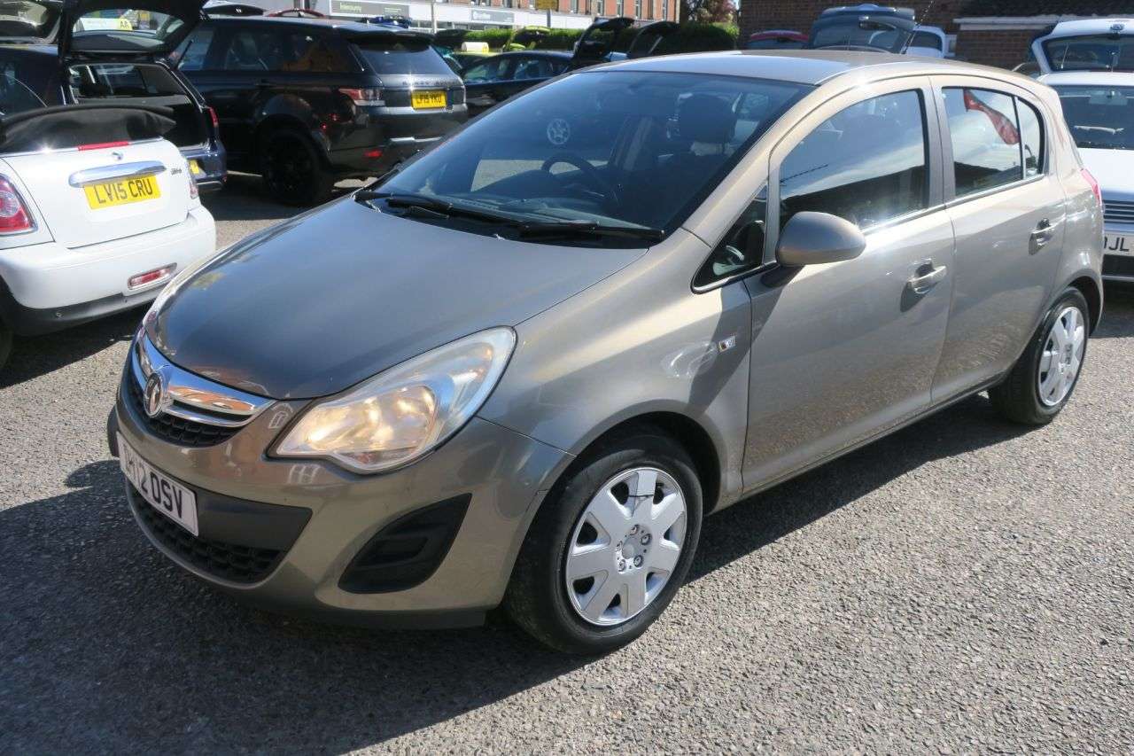 2012 VAUXHALL CORSA 2012 VAUXHALL CORSA