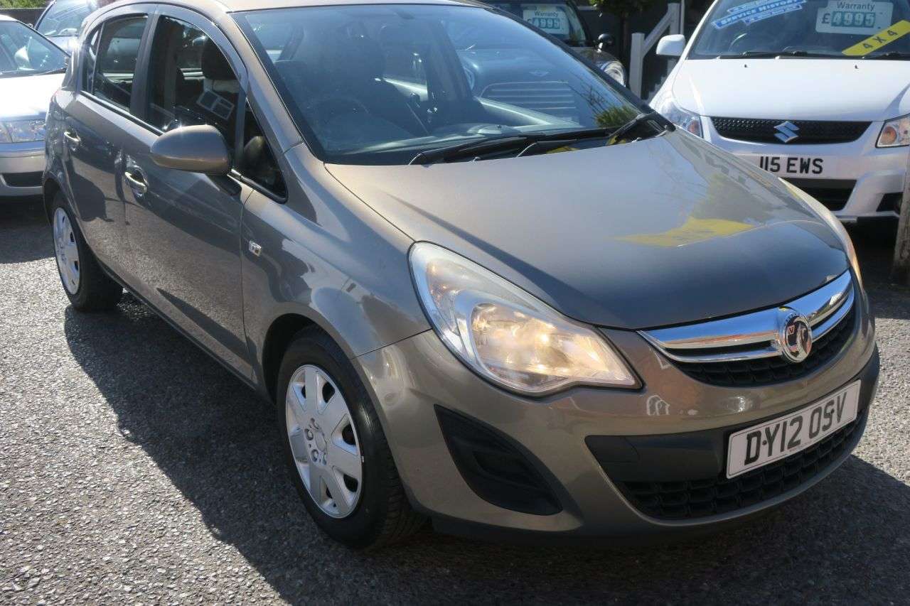 2012 VAUXHALL CORSA 2012 VAUXHALL CORSA