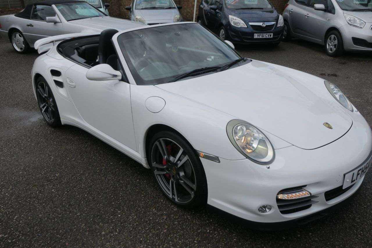 A 2011 PORSCHE 911 3.8 997 Turbo Cabriolet 2dr Petrol PDK AWD (268 g/km, 500 bhp) A 2011 PORSCHE 911 3.8 997 Turbo Cabriolet 2dr Petrol PDK AWD (268 g/km, 500 bhp)