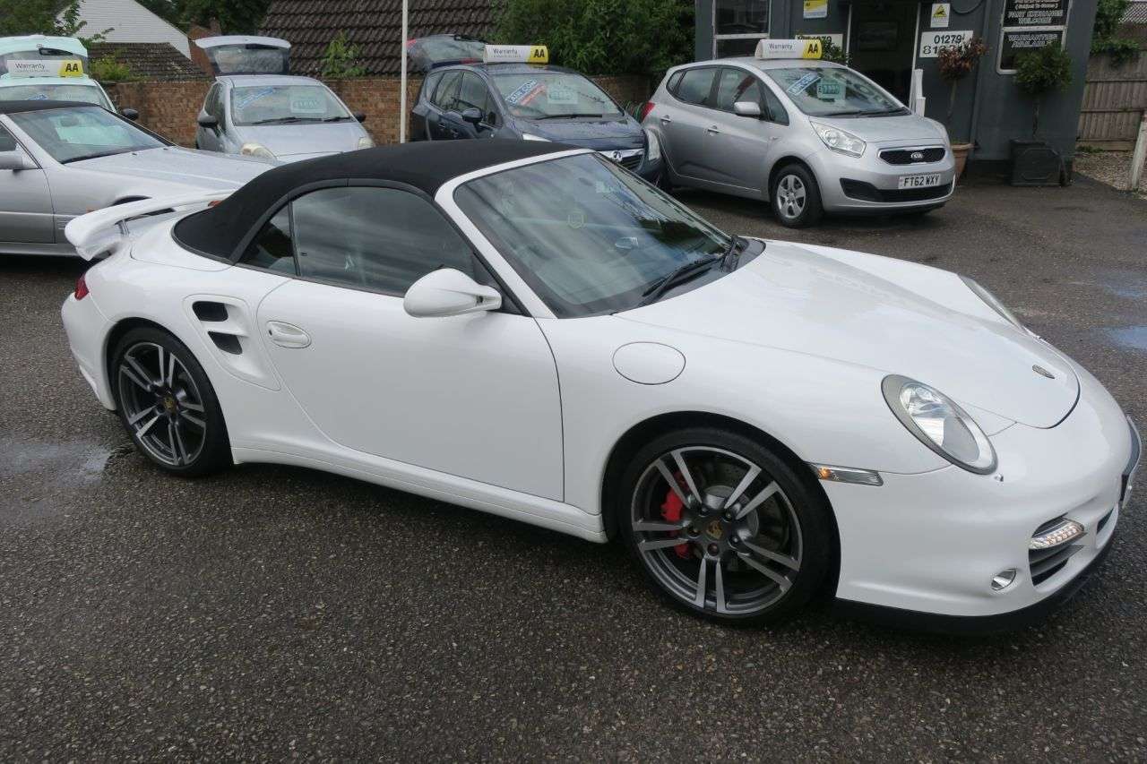 A 2011 PORSCHE 911 3.8 997 Turbo Cabriolet 2dr Petrol PDK AWD (268 g/km, 500 bhp) A 2011 PORSCHE 911 3.8 997 Turbo Cabriolet 2dr Petrol PDK AWD (268 g/km, 500 bhp)