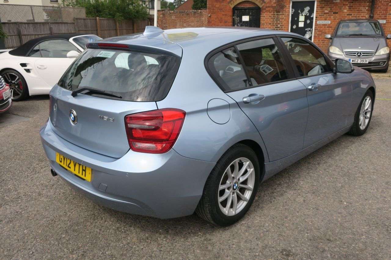 A 2012 BMW 1 SERIES 1.6 116d ED EfficientDynamics Hatchback 5dr Diesel Manual Euro 5 (s/s) (116 A 2012 BMW 1 SERIES 1.6 116d ED EfficientDynamics Hatchback 5dr Diesel Manual Euro 5 (s/s) (116