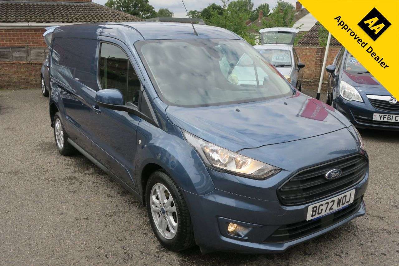 A 2023 FORD TRANSIT CONNECT 1.5 250 EcoBlue Limited Panel Van 5dr Diesel Manual L2 Euro 6 (s/s) (120 ps A 2023 FORD TRANSIT CONNECT 1.5 250 EcoBlue Limited Panel Van 5dr Diesel Manual L2 Euro 6 (s/s) (120 ps