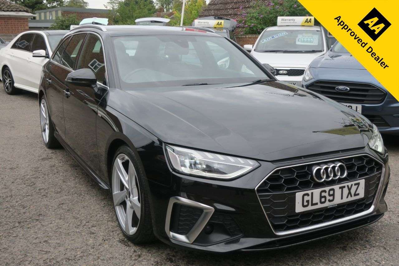 A 2019 AUDI A4 AVANT 2.0 TFSI 40 S line Estate 5dr Petrol S Tronic Euro 6 (s/s) (190 ps) HUGE SP A 2019 AUDI A4 AVANT 2.0 TFSI 40 S line Estate 5dr Petrol S Tronic Euro 6 (s/s) (190 ps) HUGE SP