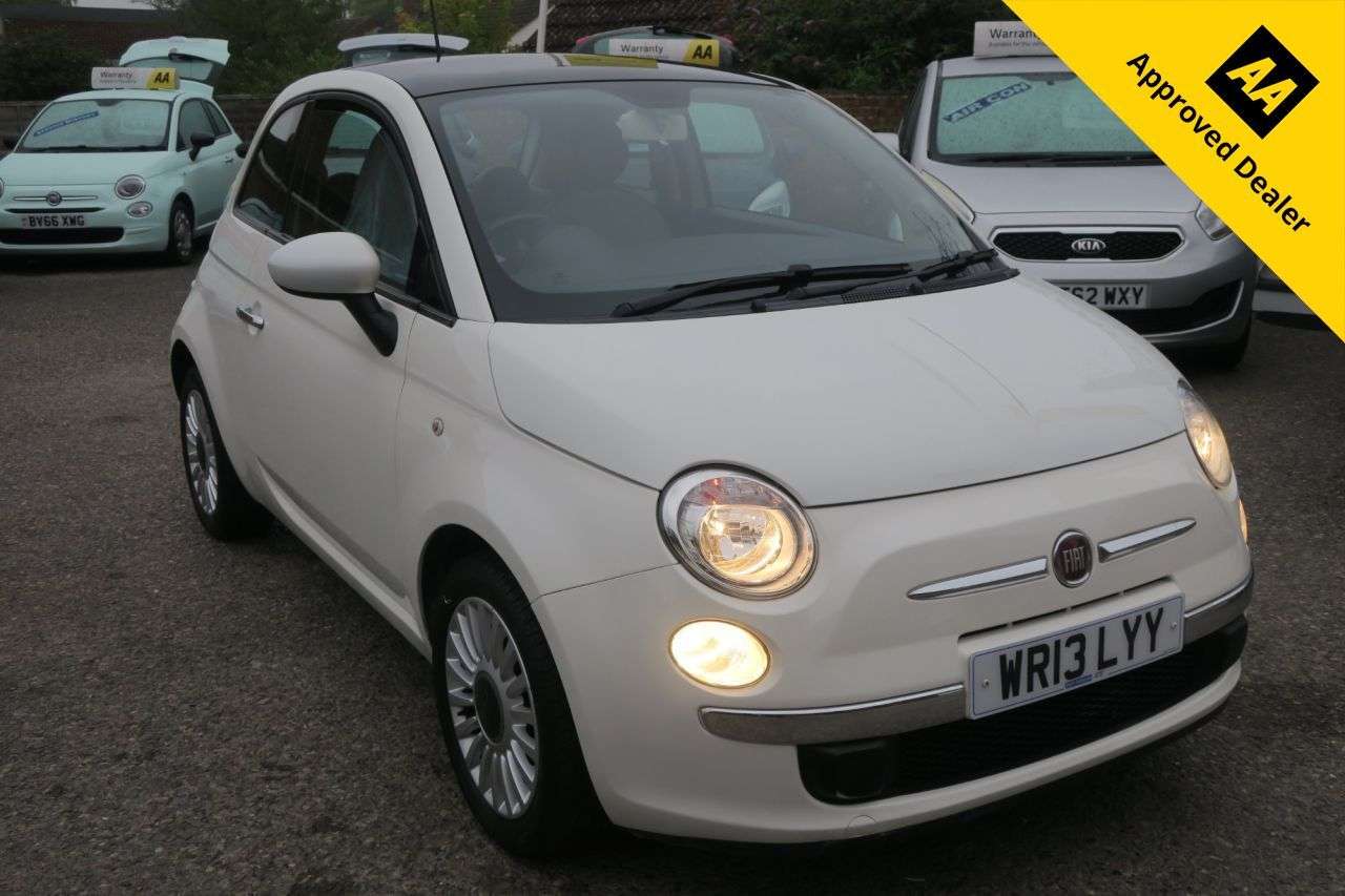 A 2013 FIAT 500 1.2 Lounge Hatchback 3dr Petrol Manual Euro 4 (69 bhp) 1 PREVIOUS OWNER, LO A 2013 FIAT 500 1.2 Lounge Hatchback 3dr Petrol Manual Euro 4 (69 bhp) 1 PREVIOUS OWNER, LO