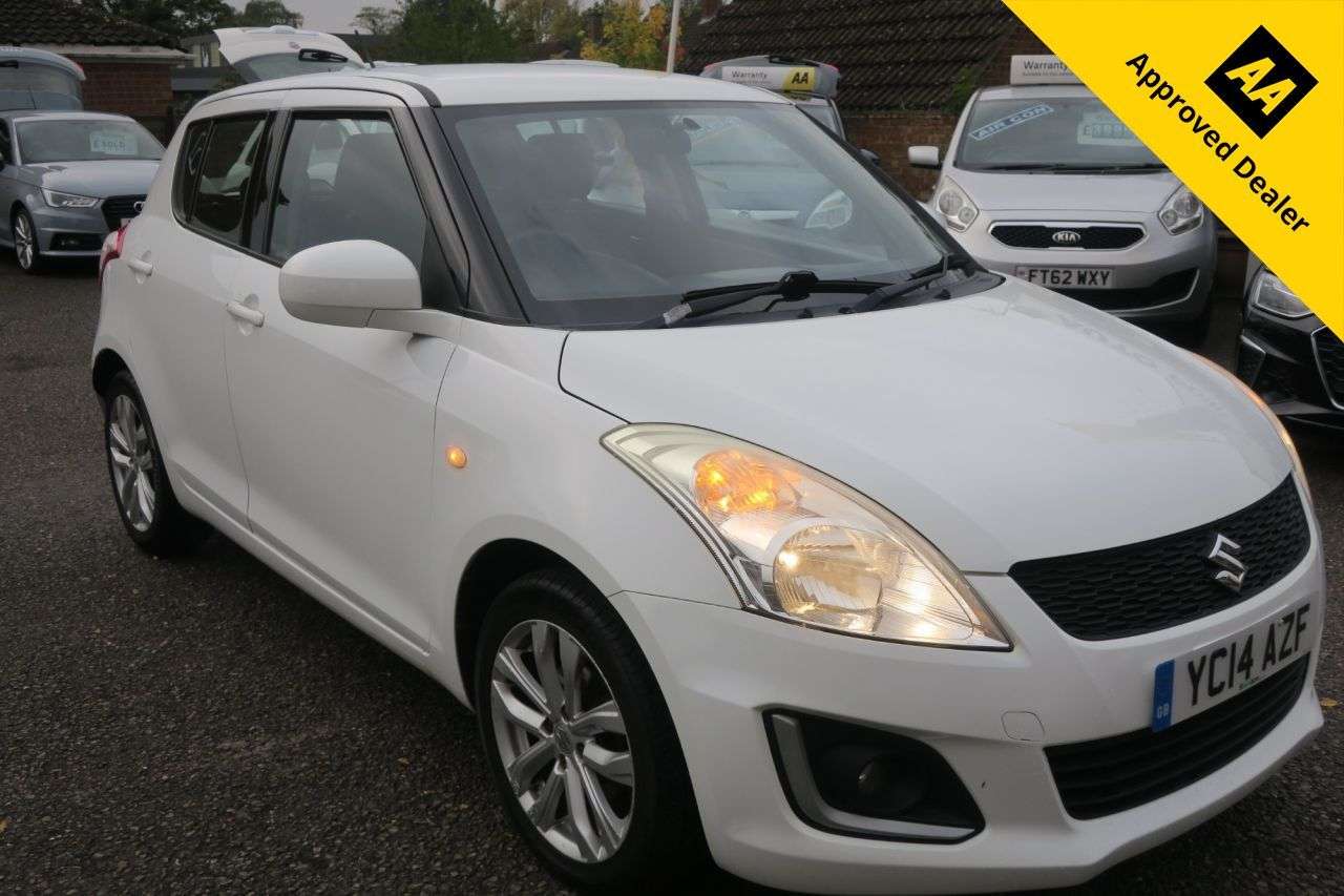 A 2014 SUZUKI SWIFT 1.2 SZ3 Hatchback 5dr Petrol Manual Euro 5 (94 ps) ONE OWNER , SERVICE HIST A 2014 SUZUKI SWIFT 1.2 SZ3 Hatchback 5dr Petrol Manual Euro 5 (94 ps) ONE OWNER , SERVICE HIST