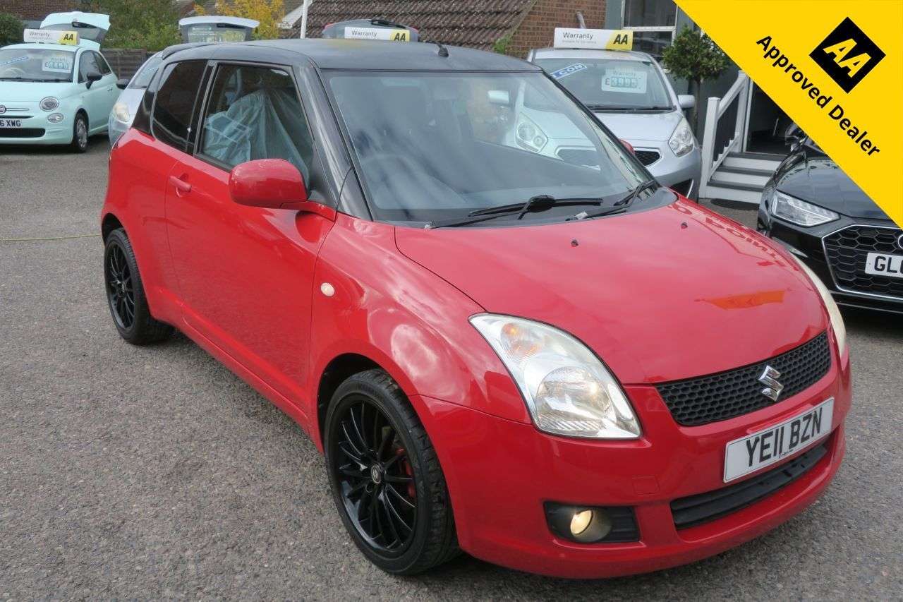 A 2011 SUZUKI SWIFT 1.3 SZ3 Hatchback 3dr Petrol Manual (140 g/km, 91 bhp) SERVICE HISTORY, 1 P A 2011 SUZUKI SWIFT 1.3 SZ3 Hatchback 3dr Petrol Manual (140 g/km, 91 bhp) SERVICE HISTORY, 1 P