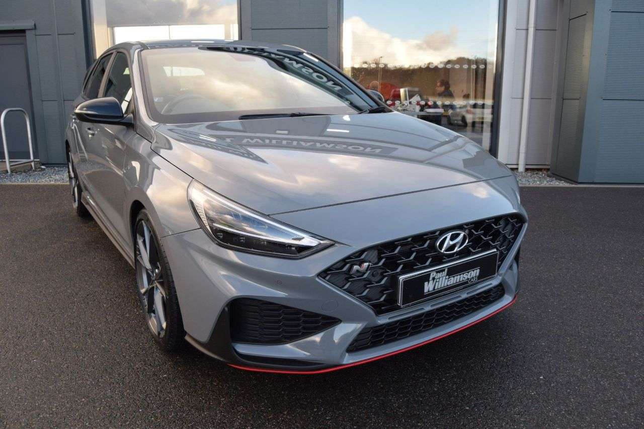 A 2023 HYUNDAI I30 2.0 T-GDi N Performance Hatchback 5dr Petrol DCT Euro 6 (s/s) (280 ps) A 2023 HYUNDAI I30 2.0 T-GDi N Performance Hatchback 5dr Petrol DCT Euro 6 (s/s) (280 ps)
