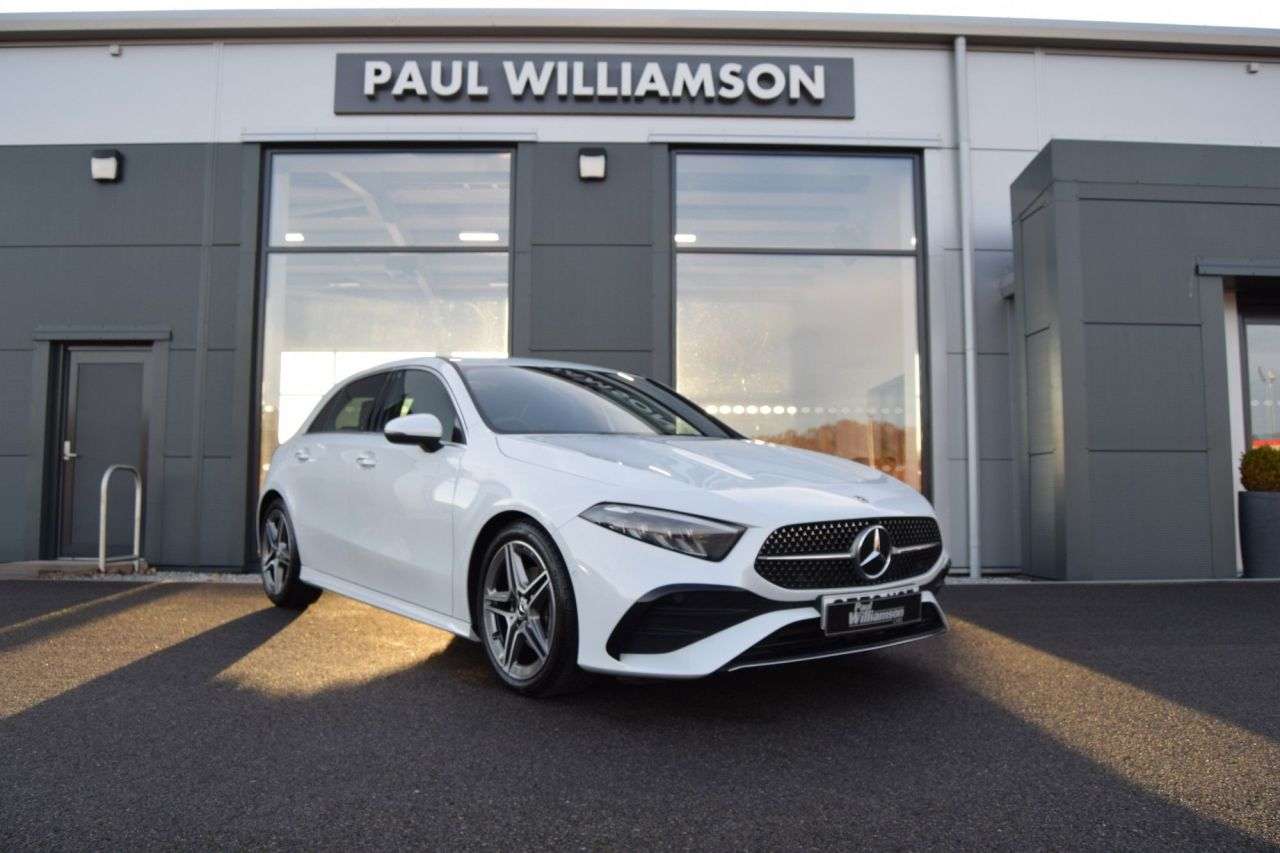 A 2023 MERCEDES-BENZ A-CLASS 2.0 A200d AMG Line (Executive) Hatchback 5dr Diesel 8G-DCT Euro 6 (s/s) (15 A 2023 MERCEDES-BENZ A-CLASS 2.0 A200d AMG Line (Executive) Hatchback 5dr Diesel 8G-DCT Euro 6 (s/s) (15