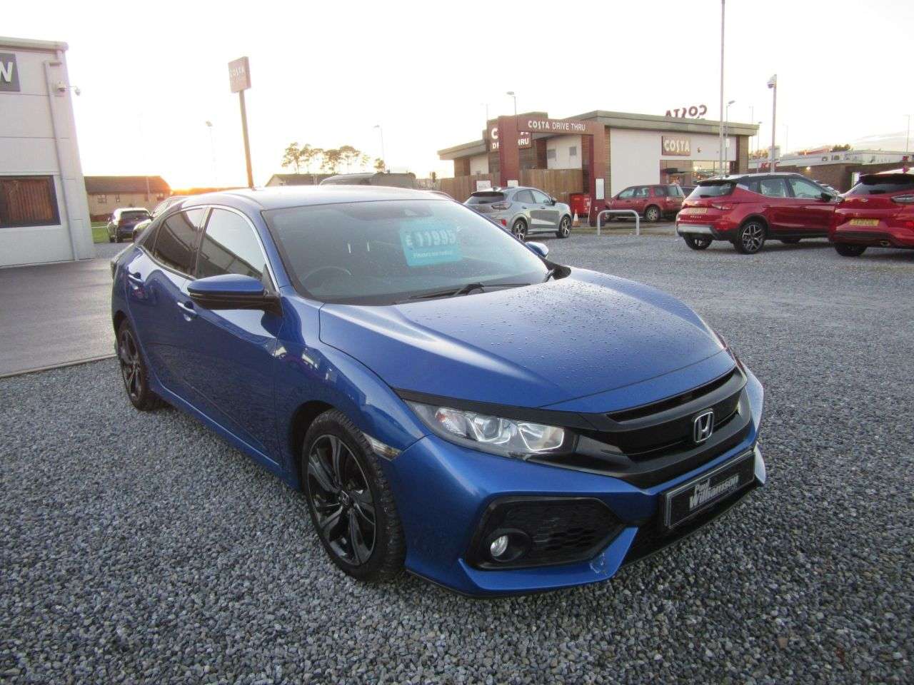 A 2018 HONDA CIVIC 1.0 VTEC Turbo SR Hatchback 5dr Petrol CVT Euro 6 (s/s) (126 ps) A 2018 HONDA CIVIC 1.0 VTEC Turbo SR Hatchback 5dr Petrol CVT Euro 6 (s/s) (126 ps)