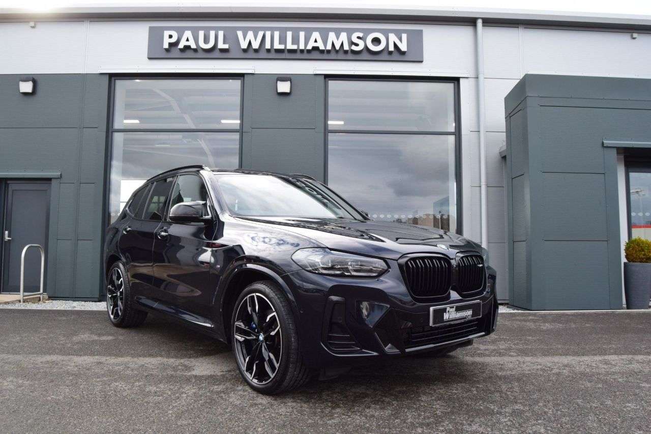 A 2022 BMW X3 3.0 M40i MHT SUV 5dr Petrol Hybrid Auto xDrive Euro 6 (s/s) (360 ps) A 2022 BMW X3 3.0 M40i MHT SUV 5dr Petrol Hybrid Auto xDrive Euro 6 (s/s) (360 ps)