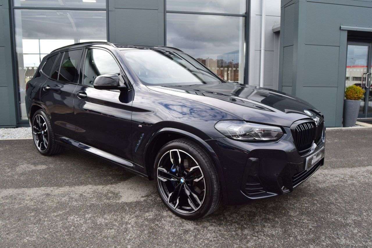 A 2022 BMW X3 3.0 M40i MHT SUV 5dr Petrol Hybrid Auto xDrive Euro 6 (s/s) (360 ps) A 2022 BMW X3 3.0 M40i MHT SUV 5dr Petrol Hybrid Auto xDrive Euro 6 (s/s) (360 ps)