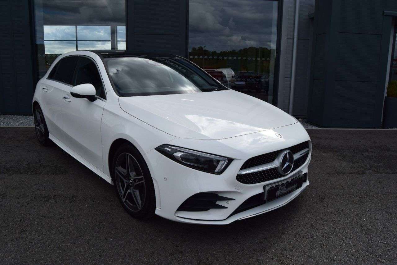 A 2019 MERCEDES-BENZ A-CLASS 2.0 A250 AMG Line (Premium Plus) Hatchback 5dr Petrol 7G-DCT Euro 6 (s/s) ( A 2019 MERCEDES-BENZ A-CLASS 2.0 A250 AMG Line (Premium Plus) Hatchback 5dr Petrol 7G-DCT Euro 6 (s/s) (