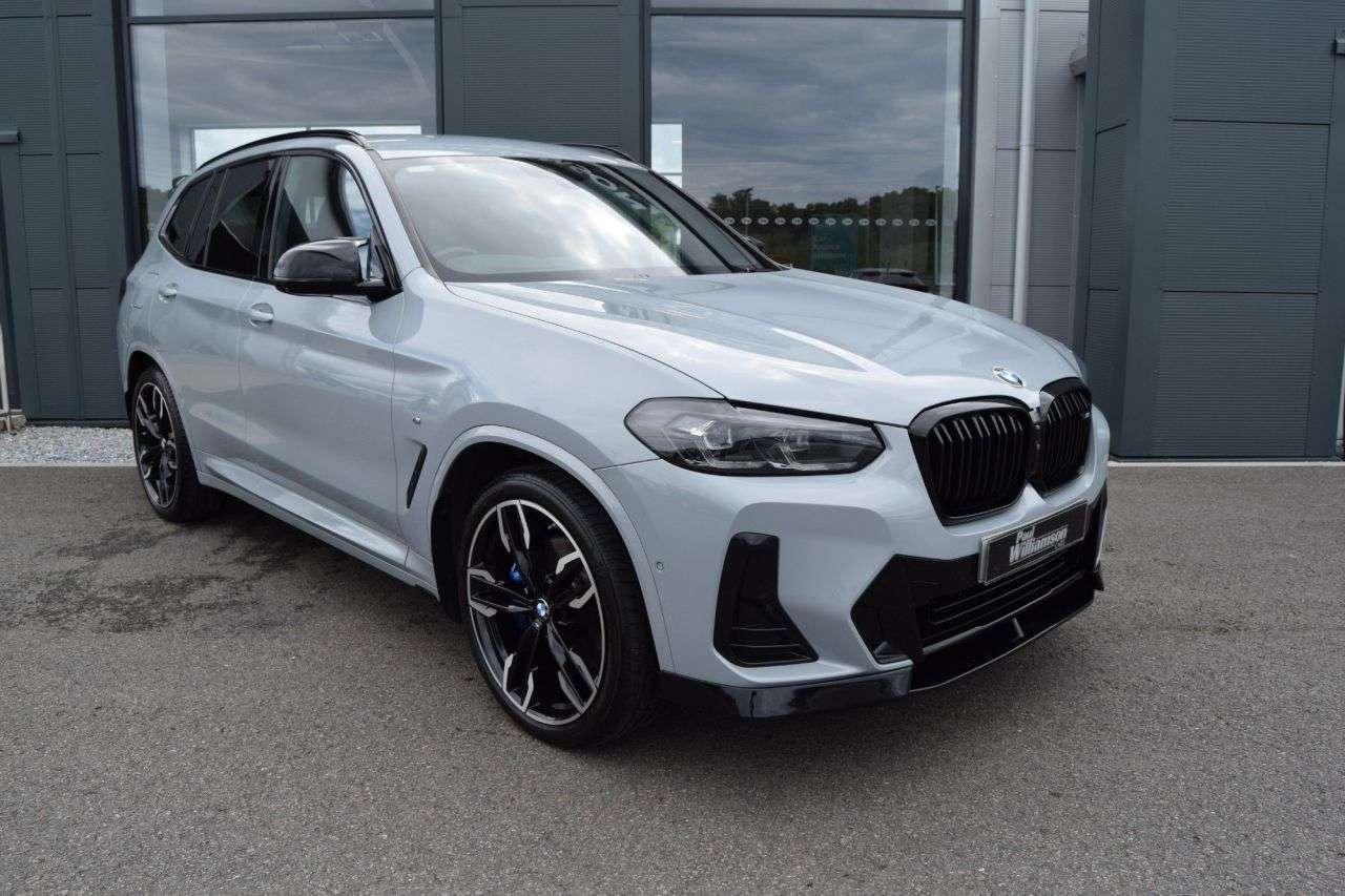 A 2022 BMW X3 3.0 M40i MHT SUV 5dr Petrol Hybrid Auto xDrive Euro 6 (s/s) (360 ps) A 2022 BMW X3 3.0 M40i MHT SUV 5dr Petrol Hybrid Auto xDrive Euro 6 (s/s) (360 ps)