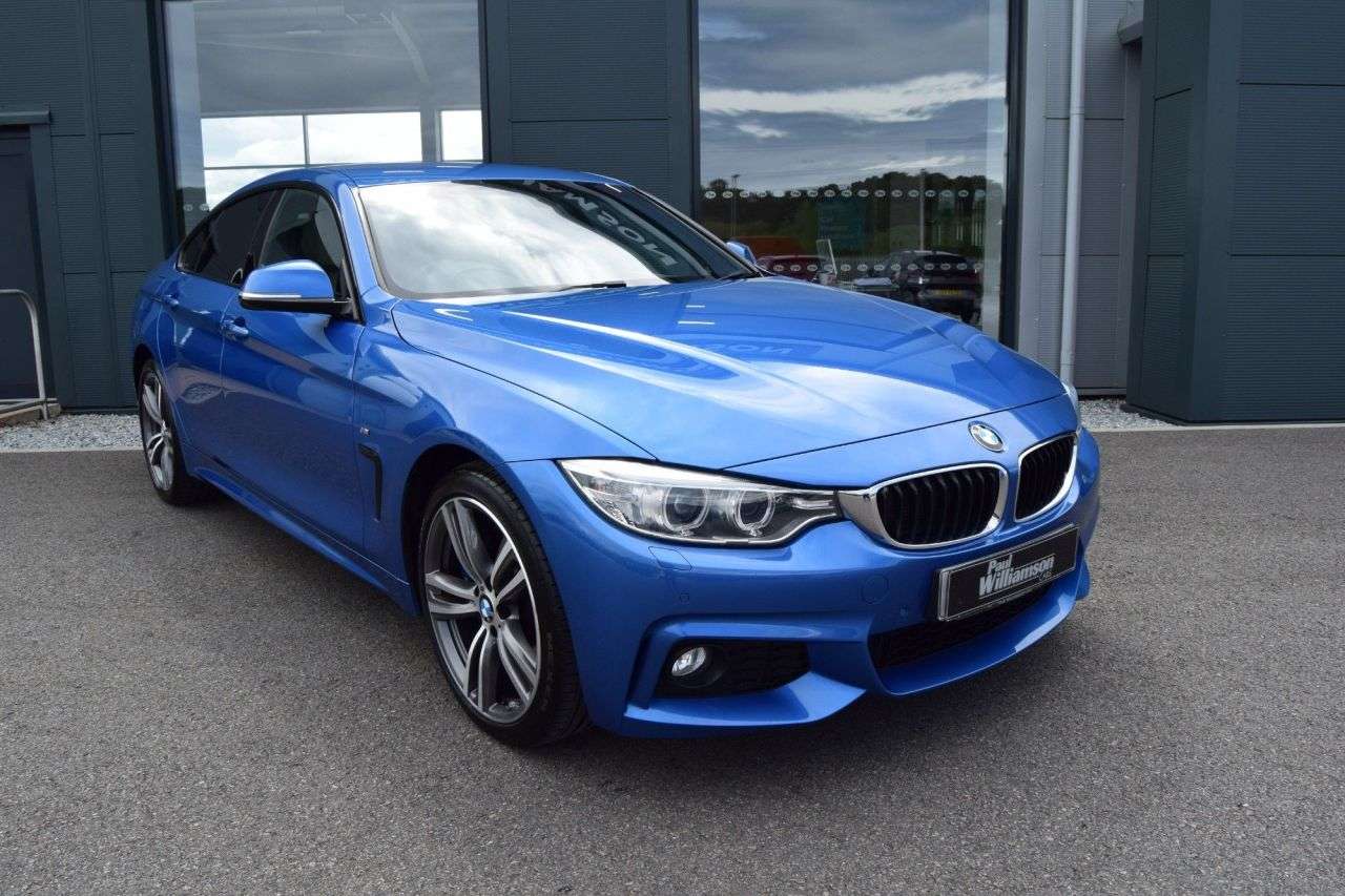 A 2023 BMW 4 SERIES GRAN COUPE 3.0 430d M Sport 64 REG Hatchback 5dr Diesel Auto xDrive Euro 6 (s/s) (258 A 2023 BMW 4 SERIES GRAN COUPE 3.0 430d M Sport 64 REG Hatchback 5dr Diesel Auto xDrive Euro 6 (s/s) (258