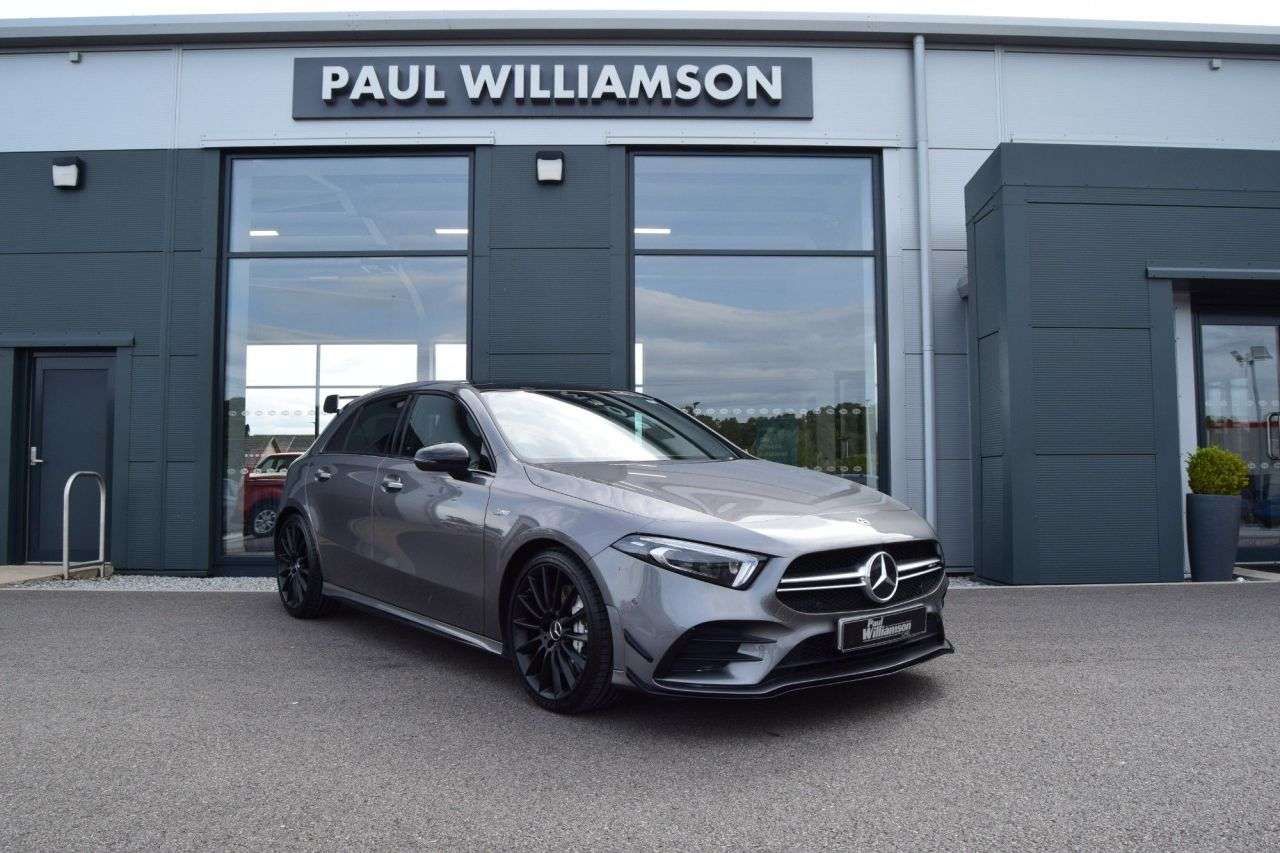 A 2022 MERCEDES-BENZ A CLASS 2.0 A35 AMG Edition (Premium Plus) Hatchback 5dr Petrol 7G-DCT 4MATIC Euro A 2022 MERCEDES-BENZ A CLASS 2.0 A35 AMG Edition (Premium Plus) Hatchback 5dr Petrol 7G-DCT 4MATIC Euro