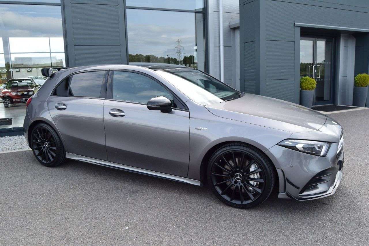 A 2022 MERCEDES-BENZ A CLASS 2.0 A35 AMG Edition (Premium Plus) Hatchback 5dr Petrol 7G-DCT 4MATIC Euro A 2022 MERCEDES-BENZ A CLASS 2.0 A35 AMG Edition (Premium Plus) Hatchback 5dr Petrol 7G-DCT 4MATIC Euro