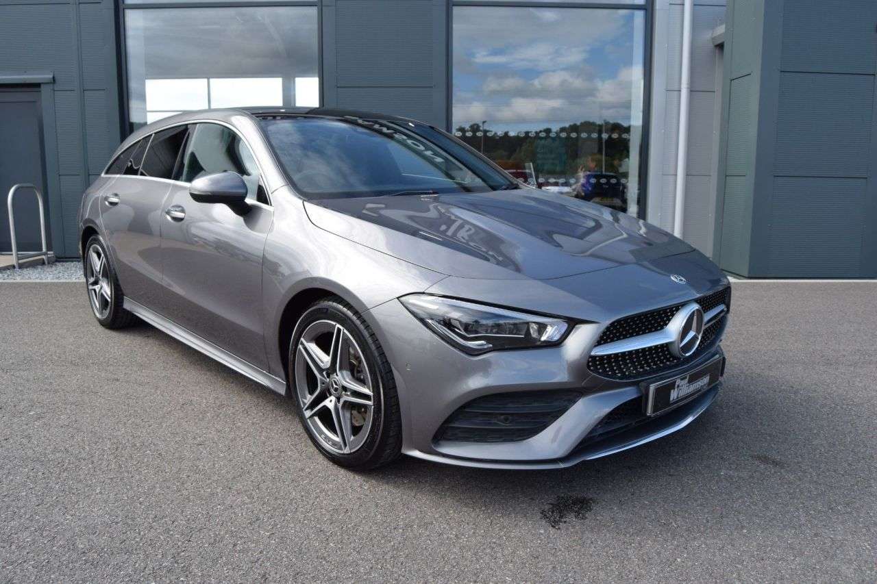 A 2020 MERCEDES-BENZ CLA 2.0 CLA220d AMG Line (Premium Plus) Shooting Brake 5dr Diesel 8G-DCT Euro 6 A 2020 MERCEDES-BENZ CLA 2.0 CLA220d AMG Line (Premium Plus) Shooting Brake 5dr Diesel 8G-DCT Euro 6