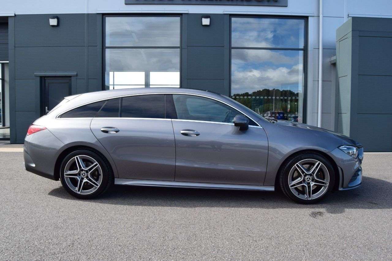 A 2020 MERCEDES-BENZ CLA 2.0 CLA220d AMG Line (Premium Plus) Shooting Brake 5dr Diesel 8G-DCT Euro 6 A 2020 MERCEDES-BENZ CLA 2.0 CLA220d AMG Line (Premium Plus) Shooting Brake 5dr Diesel 8G-DCT Euro 6