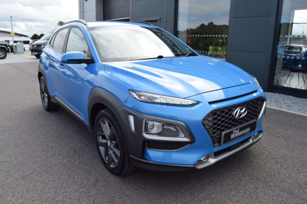 A 2019 HYUNDAI KONA 1.6 T-GDi Premium GT SUV 5dr Petrol DCT 4WD Euro 6 (s/s) (177 ps) A 2019 HYUNDAI KONA 1.6 T-GDi Premium GT SUV 5dr Petrol DCT 4WD Euro 6 (s/s) (177 ps)