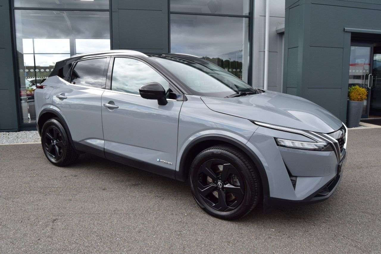 A 2023 NISSAN QASHQAI 1.5 h e-POWER Kuro Edition SUV 5dr Petrol Hybrid Auto Euro 6 (s/s) (190 ps) A 2023 NISSAN QASHQAI 1.5 h e-POWER Kuro Edition SUV 5dr Petrol Hybrid Auto Euro 6 (s/s) (190 ps)