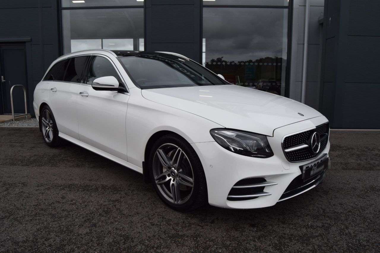 A 2019 MERCEDES-BENZ E CLASS 3.0 E350d V6 AMG Line (Premium Plus) Estate 5dr Diesel G-Tronic+ Euro 6 (s/ A 2019 MERCEDES-BENZ E CLASS 3.0 E350d V6 AMG Line (Premium Plus) Estate 5dr Diesel G-Tronic+ Euro 6 (s/