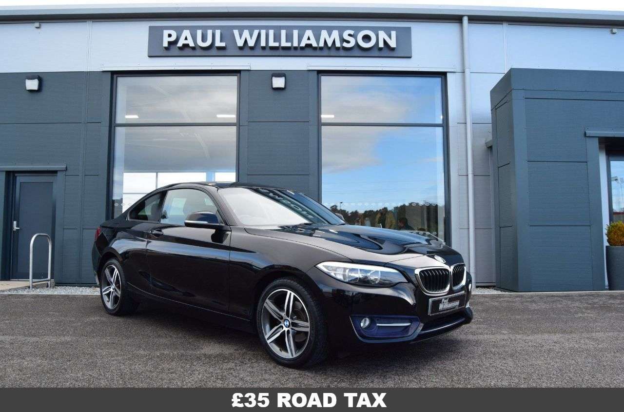 A 2016 BMW 2 SERIES 2.0 218d Sport Coupe 2dr Diesel Manual Euro 6 (s/s) (150 ps) A 2016 BMW 2 SERIES 2.0 218d Sport Coupe 2dr Diesel Manual Euro 6 (s/s) (150 ps)