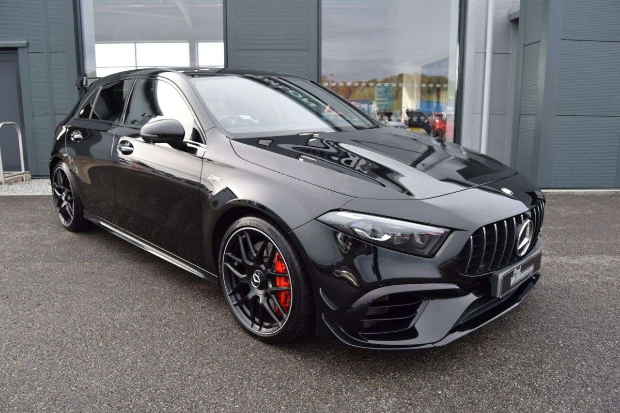 A 2024 MERCEDES-BENZ A CLASS 2.0 A45 AMG S Plus Hatchback 5dr Petrol 8G-DCT 4MATIC+ Euro 6 (s/s) (421 ps A 2024 MERCEDES-BENZ A CLASS 2.0 A45 AMG S Plus Hatchback 5dr Petrol 8G-DCT 4MATIC+ Euro 6 (s/s) (421 ps