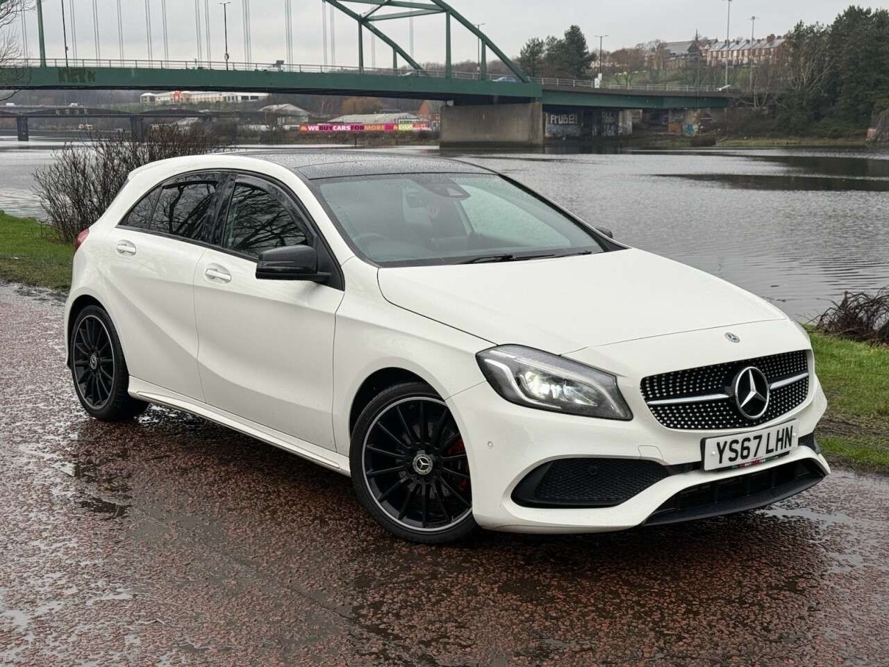 A 2017 MERCEDES-BENZ A-CLASS 1.6 A160 AMG Line (Premium Plus) Hatchback 5dr Petrol Manual Euro 6 (s/s) ( A 2017 MERCEDES-BENZ A-CLASS 1.6 A160 AMG Line (Premium Plus) Hatchback 5dr Petrol Manual Euro 6 (s/s) (