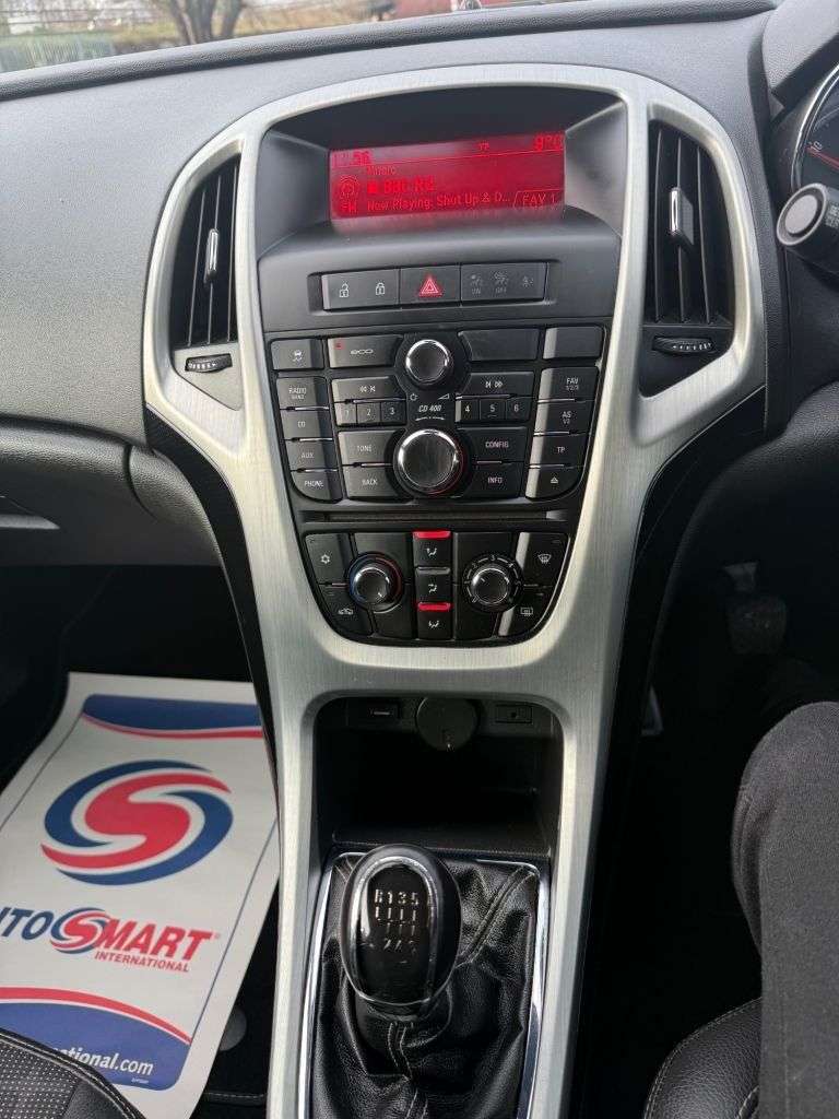 2012 VAUXHALL ASTRA GTC 2012 VAUXHALL ASTRA GTC