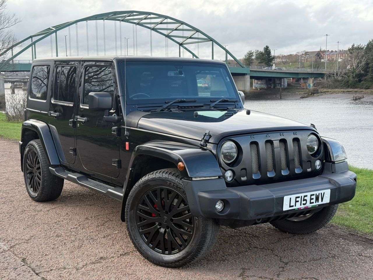 A 2015 JEEP WRANGLER 2.8 CRD Sahara SUV 4dr Diesel Auto 4WD Euro 5 (197 bhp) KHAN QUILTED LEATHE A 2015 JEEP WRANGLER 2.8 CRD Sahara SUV 4dr Diesel Auto 4WD Euro 5 (197 bhp) KHAN QUILTED LEATHE