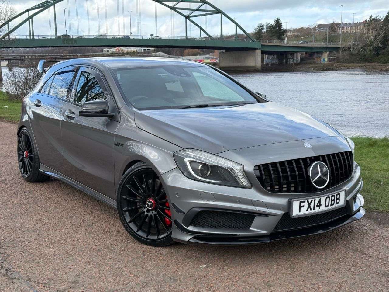 A 2014 MERCEDES-BENZ A45 2.0 A45 AMG Hatchback 5dr Petrol SpdS DCT 4MATIC Euro 6 (s/s) (360 ps) **RE A 2014 MERCEDES-BENZ A45 2.0 A45 AMG Hatchback 5dr Petrol SpdS DCT 4MATIC Euro 6 (s/s) (360 ps) **RE